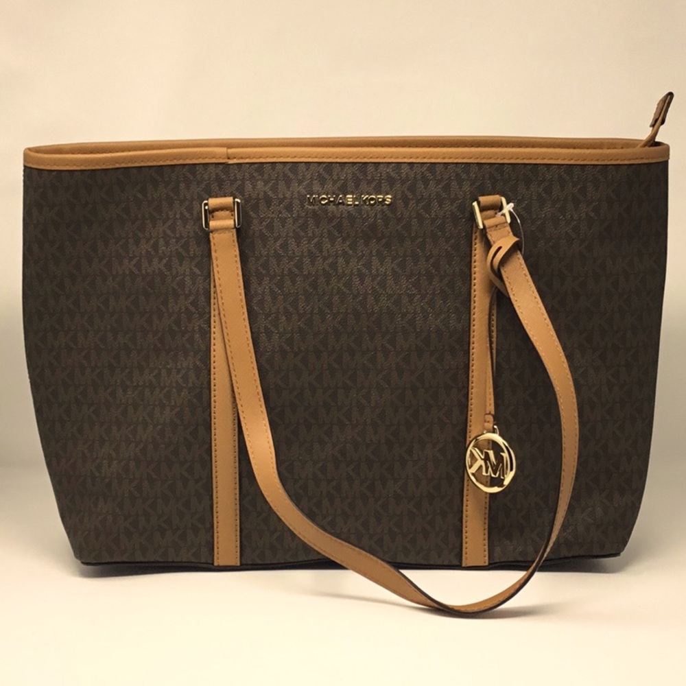 Michael Kors Sady Large Multifunction Tote/Laptop Bag Incl MK Duster Bag NWT